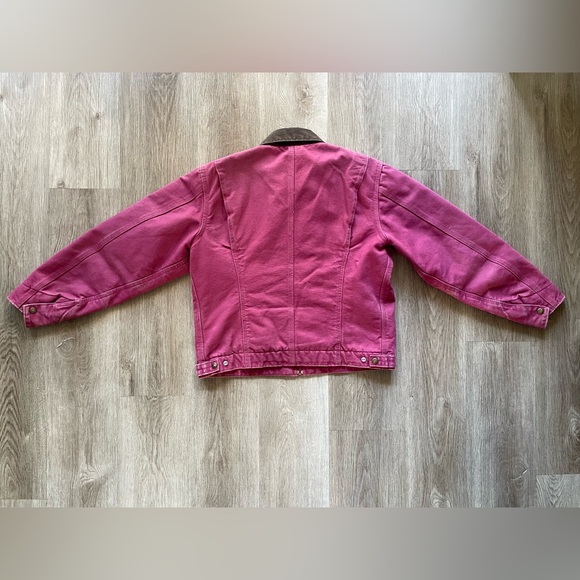 Rare Carhartt Detroit Pink Jacket - Picture 2 of 4